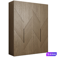 Wardrobe in a modern minimalist style 119 3D Model Corona
