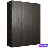 Wardrobe in a modern minimalist style 119 3D Model Corona