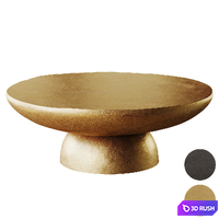 Kyoto Round Coffee Table 3D Model Vray, Corona