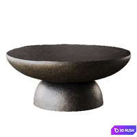 Kyoto Round Coffee Table 3D Model Vray, Corona