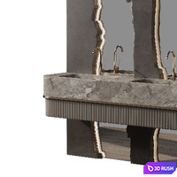 Bathroom 18 3D Model Corona