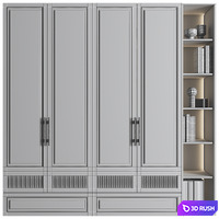 Furniture Composition 328 3D Model Vray, Corona