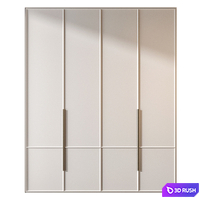 Furniture Composition Cupboard 038 3D Model Vray, Corona