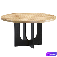 Dining table DANLI By Cazarina Interiors 3D Model Corona