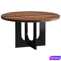 Dining table DANLI By Cazarina Interiors 3D Model Corona