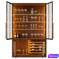 Wine cabinet RJ design 01 3D Model Vray, Corona