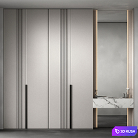 Wardrobe 64 3D Model Corona