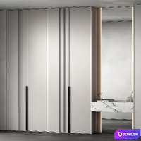 Wardrobe 64 3D Model Corona