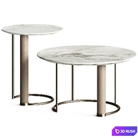 Rugiano Opale Coffee Table 3D Model Vray, Corona