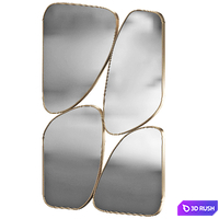 Chaotic mirror 3D Model Corona