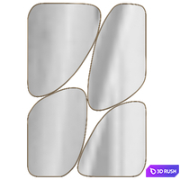Chaotic mirror 3D Model Corona
