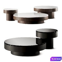i 4 Mariani Dot Coffee Tables 3D Model Vray, Corona