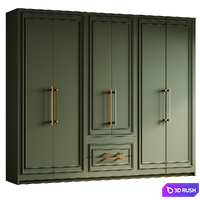 Furniture Composition cupboard 02 3D Model Corona