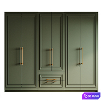 Furniture Composition cupboard 02 3D Model Corona