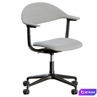 Mynt Office Chair 4 Legs by Vitra 3D Model Corona