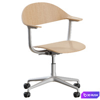 Mynt Office Chair 4 Legs by Vitra 3D Model Corona