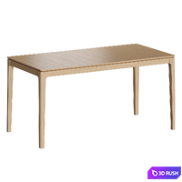 MILFORD table SKdesign 3D Model Vray, Corona