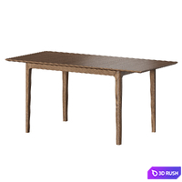 MILFORD table SKdesign 3D Model Vray, Corona