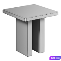 BERG Side Table by John Pawson 3D Model Corona
