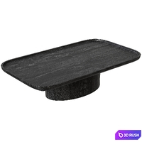 Charcoal Gray Coffee Table 3D Model Corona