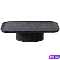 Charcoal Gray Coffee Table 3D Model Corona