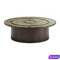 Starburst coffee table 3D Model Corona