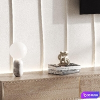 TV Wall 059 3D Model Corona