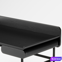 Writing desk SO'HOME by La Redoute 3D Model Corona