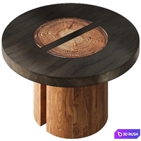 Acacius dining table by Arhaus 3D Model Corona