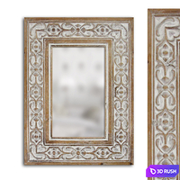 Mirror 316 3D Model Vray, Corona