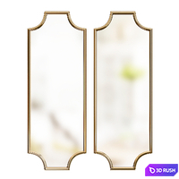 Mirror 367 3D Model Vray, Corona