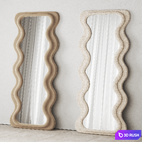 Maat Mirror by Noho Home 3D Model Vray, Corona