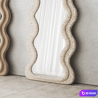 Maat Mirror by Noho Home 3D Model Vray, Corona