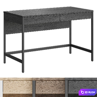 Holbrook desk 3D Model Vray, Corona