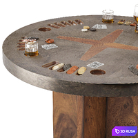 2modern Poker Table 3D Model Vray, Corona