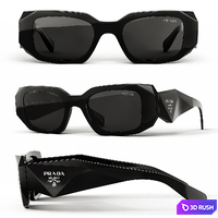 Sunglasses Set 3D Model Vray, Corona