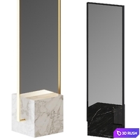 COEXIST STANDING MIRROR 3D Model Vray, Corona