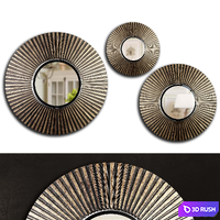 Mirror 100 3D Model Vray