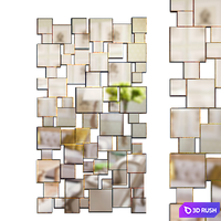 Mirror 74 3D Model Vray