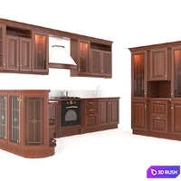 Kitchen 3D Model Vray