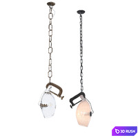 CLAMP LIGHT 3D Model Vray