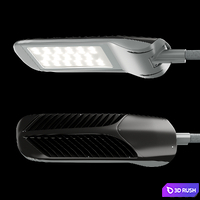LED lamp GALAD Wave LED 3D Model Corona