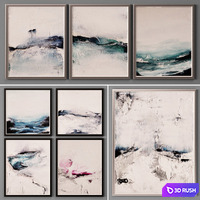 Collection of paintings-83 3D Model Vray