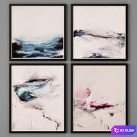 Collection of paintings-83 3D Model Vray