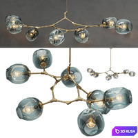 Chandelier 3D Model Vray, Corona