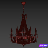 Chandelier Recetto E 1.6.6.100 GH 3D Model Vray