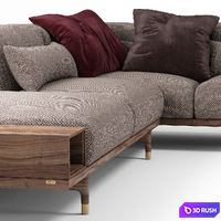 Argo sofa - Porada 3D Model Vray