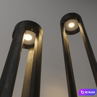 Street lamps TEPIC LED and MONTERREY LED from NOWODVORSKI 3D Model Corona