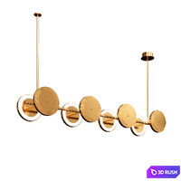 Larose Guyon Le Royer Large 01 Gold 3D Model Vray