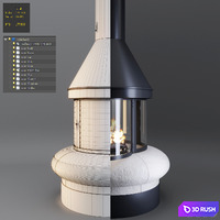 Traforart ZEUS CENTRAL 3D Model Corona